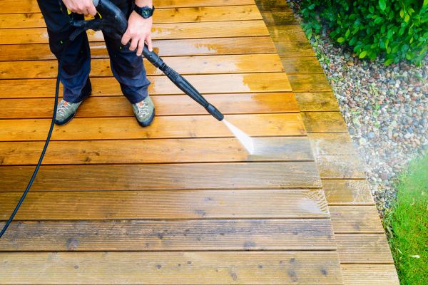 Deck Power Washing in Norristown