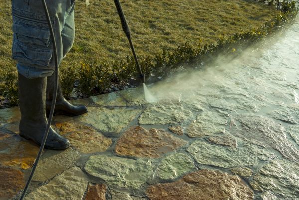 Stone Power Washing in Norristown