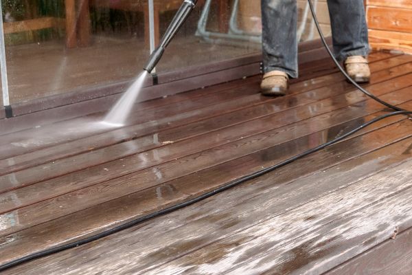 Pool Deck Power Washing in Norristown