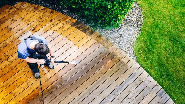 Deck Pressure Cleaning in Norristown