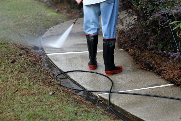 Sidewalk Pressure Cleaning in Norristown