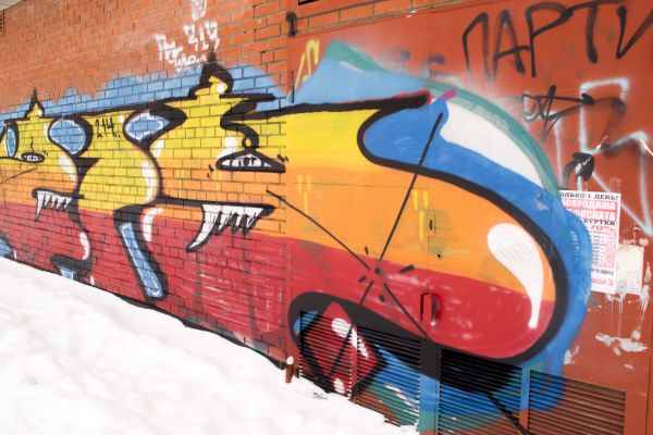 Brick Graffiti Removal in Norristown